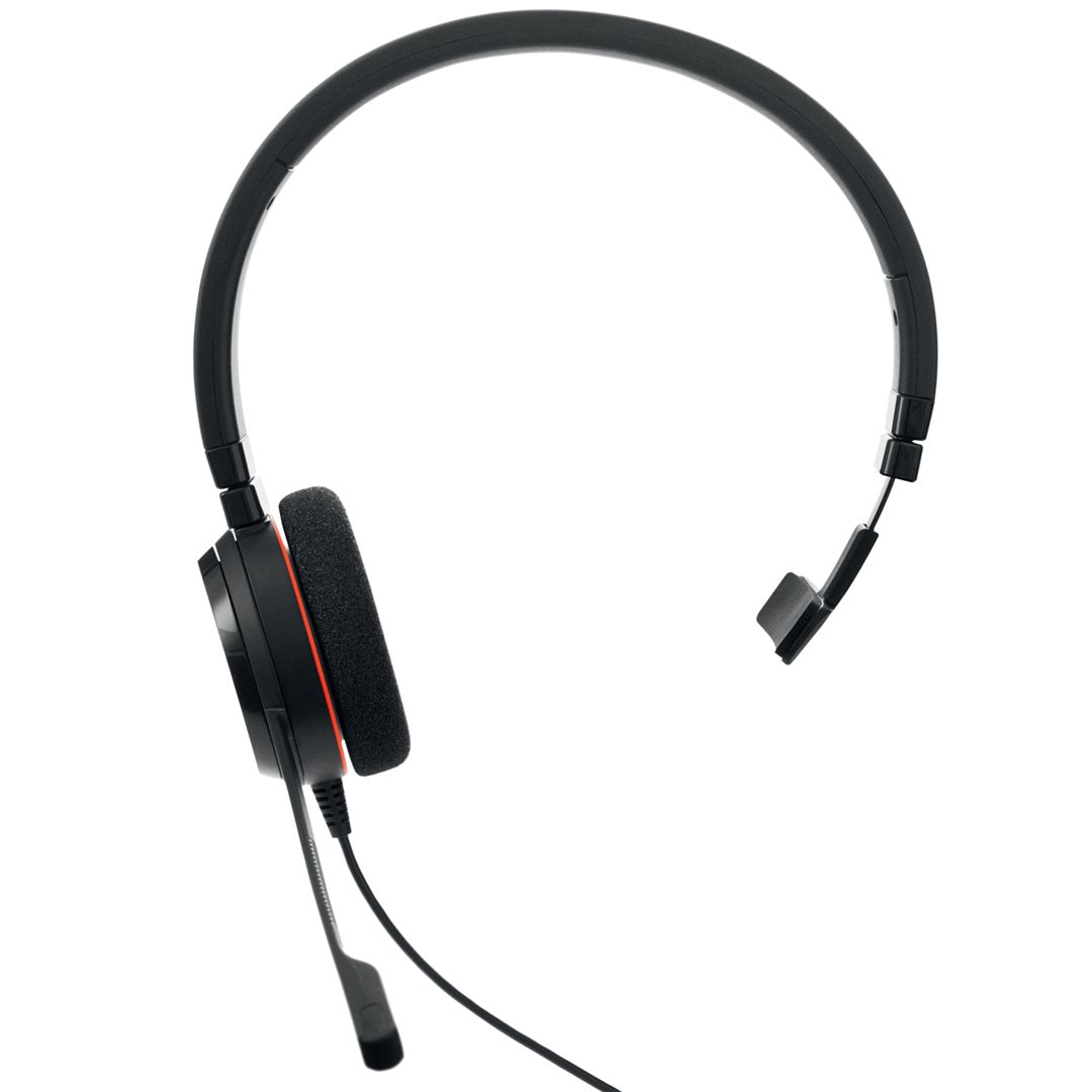 Jabra Headset Evolve 20 MS Mono USB-A Zertifiziert für Skype für Unternehmen