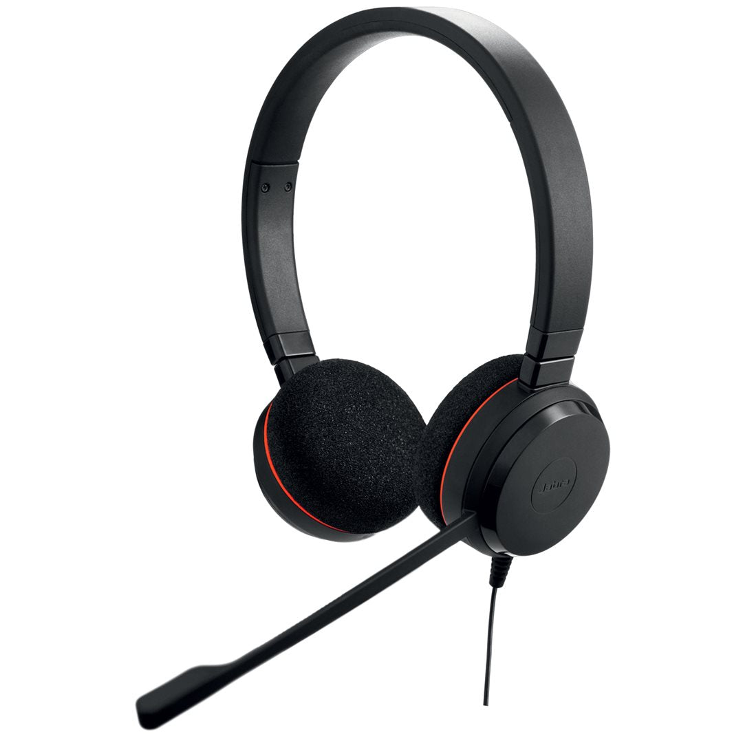 Jabra Headset Evolve 20 UC Stereo USB-A Zertifiziert für Skype für Unternehmen
