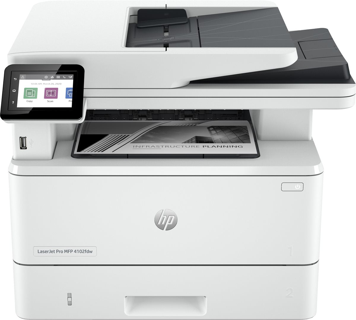 HP LaserJet Pro MFP 4102 dw (3in1) s/w - Laser - Multifunktionsdrucker