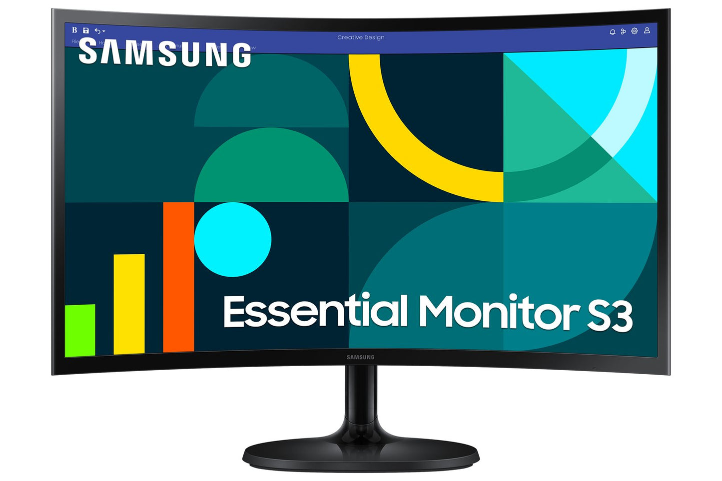 Samsung LCD S24D364GAU 24 Zoll black