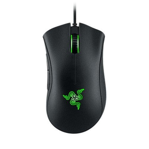 Razer Mouse DeathAdder Essential Gaming black für Rechtshänder, Kabelgebunden 2,1 m