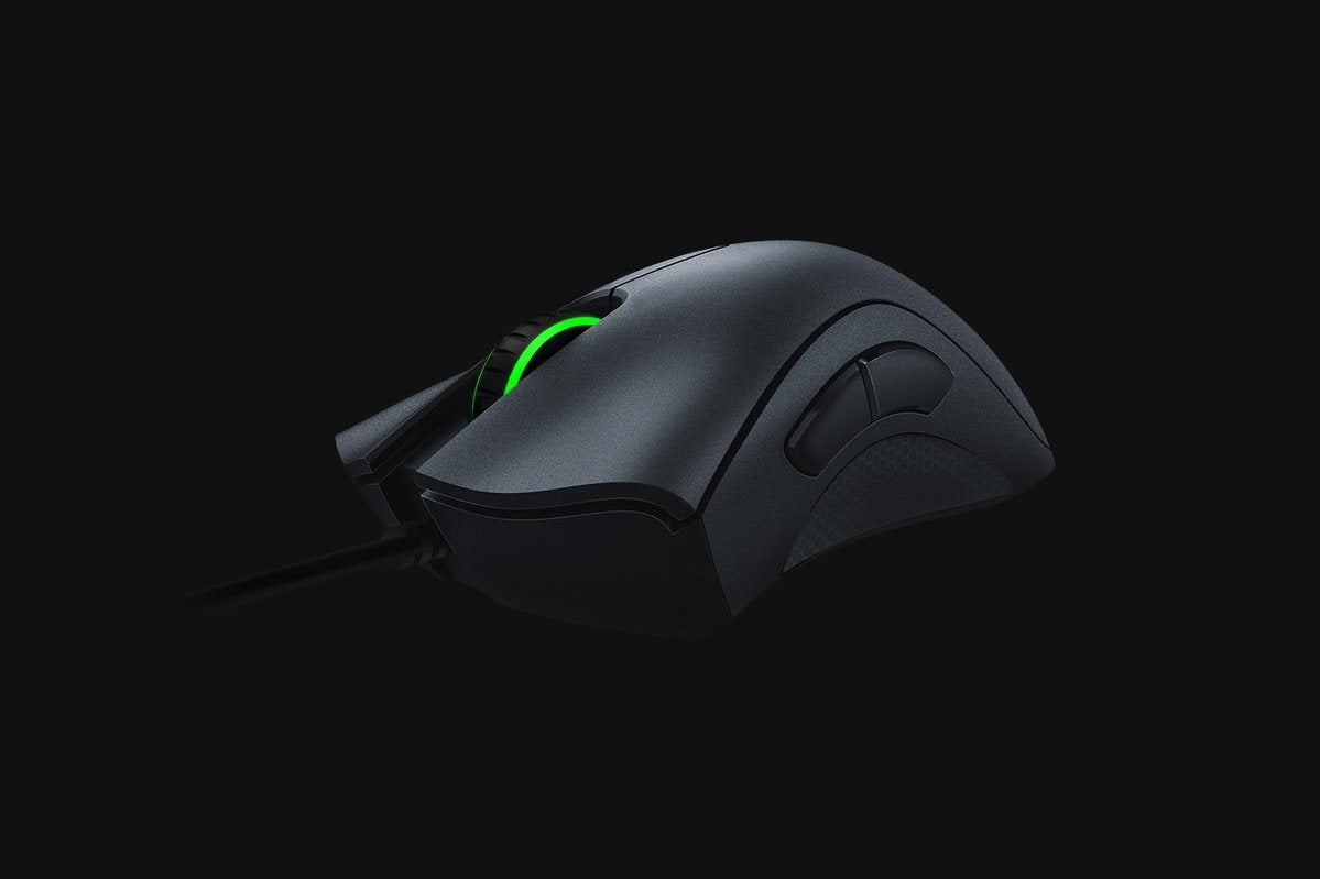 Razer Mouse DeathAdder Essential Gaming black für Rechtshänder, Kabelgebunden 2,1 m