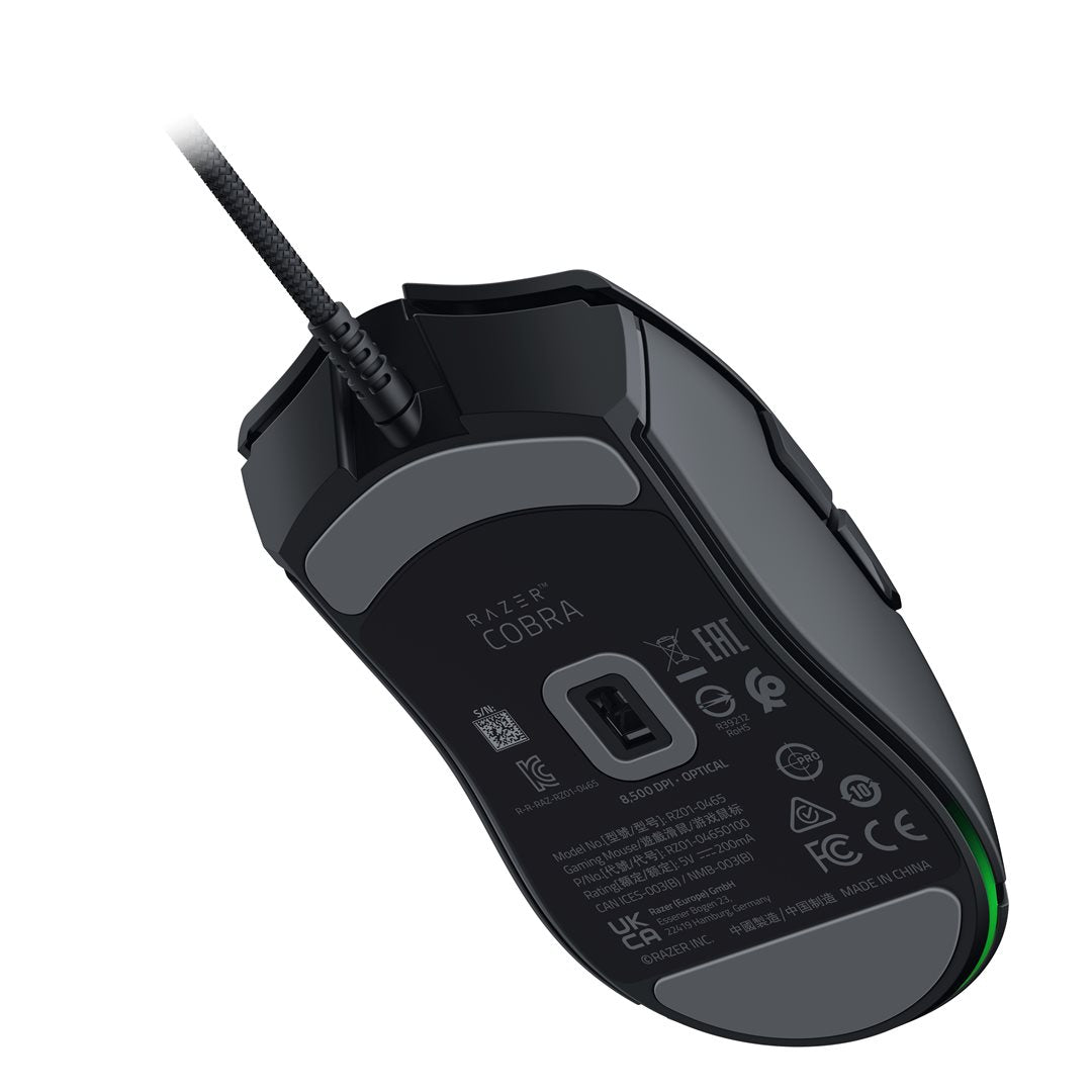 Razer Mouse Cobra Gaming black 6 Tasten, kabelgebunden, für Rechtshänder