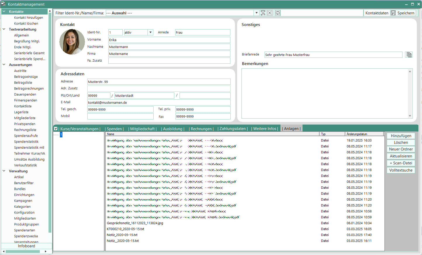 BdpMgt™ - Kundenmanagement-Software, Artikel, Angebote, Rechnungen, Mitglieder und Spenden verwalten