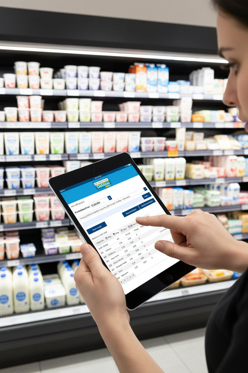 Mobile Erfassung über eine Webanwendung, KI generiert
