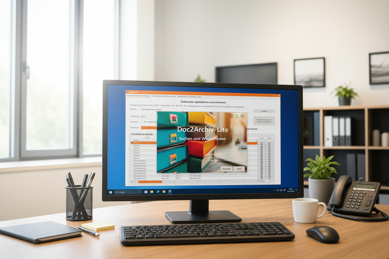 Doc2Archiv an einem Windows-Arbeitsplatz
