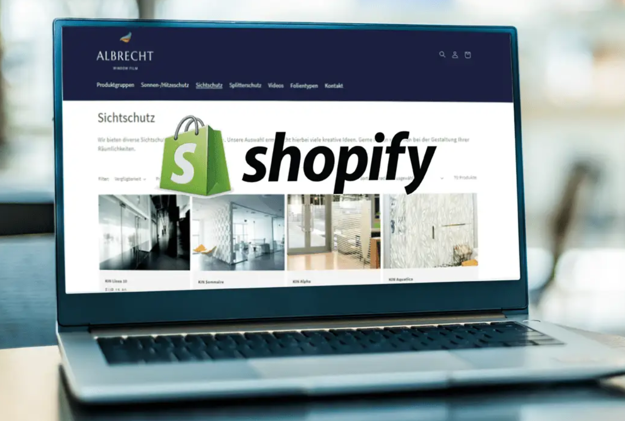 Webentwicklung mit Shopify