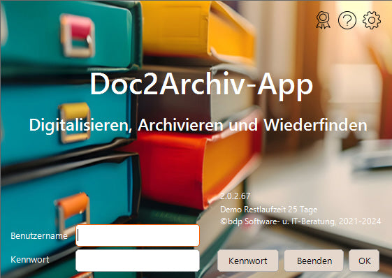 Archivserver mit Doc2Archiv™, konfiguriert und installiert, Intel N5095 2 GHz, 16 GB DDR4 RAM, 512GB + 1TB SSD inkl. 3 Clientlizenzen