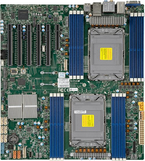 Supermicro X12DAI-N6/2x LGA-4189/16x DDR4/2x 1GbE LAN/incl. OOB Lizenz