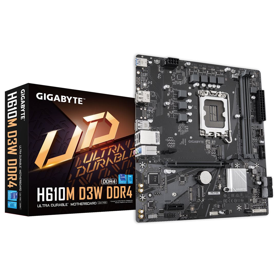 GIGA H610M D3W DDR4 S1700/DDR4/DP-HDMI/µATX