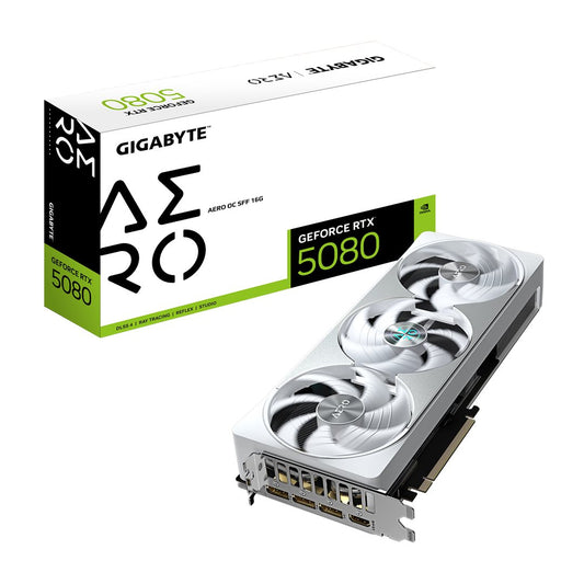 GIGA VGA 16GB RTX5080 AERO SFF OC-16G 3xDP/HDMI GeForce RTX 5080 AERO OC SFF 16G