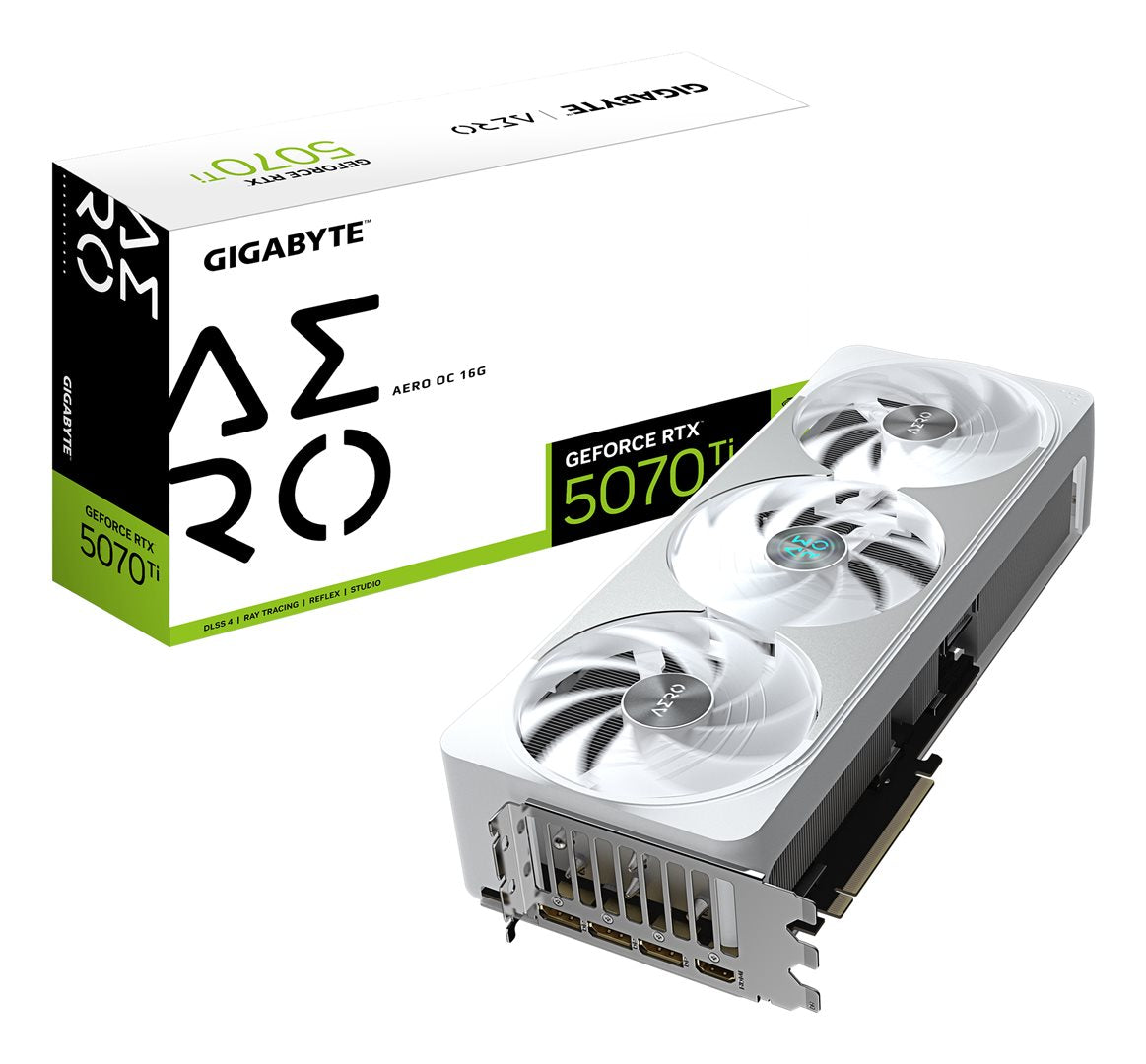 GIGA VGA 16GB RTX5070TI AERO-OC-16G 3xDP/HDMI GeForce RTX 5070 Ti AERO OC 16G