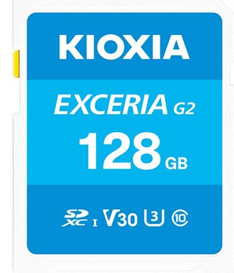 KIOXIA SD-Card Exceria 128GB Gen 2.