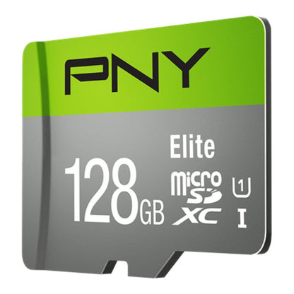 PNY microSD Elite 128GB UHS-I U1 100MB/s (inkl. Adapter) Blister