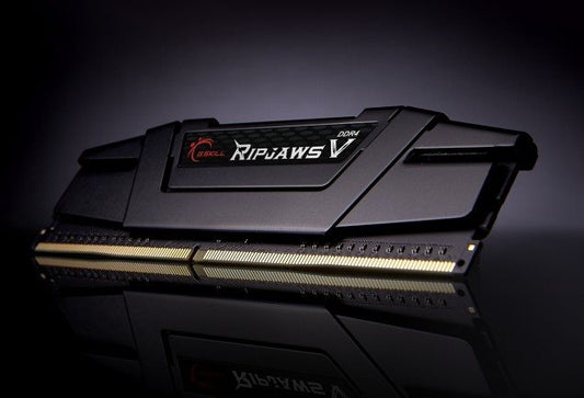 G.Skill DDR4 RAM 32GB (2x16GB Dual-Kit) PC3200 CL16 32GVK  Ripjaws V black (Intel optimiert)