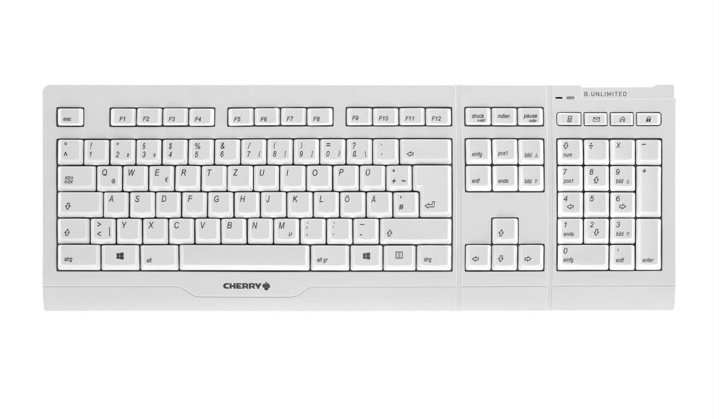 CHERRY Desktop B.UNLIMITED 3.0 DE WL AES l.grey