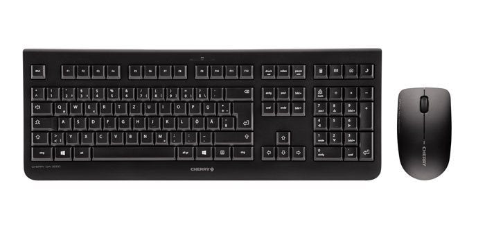 CHERRY Desktop DW 3000 US/EU Wireless black