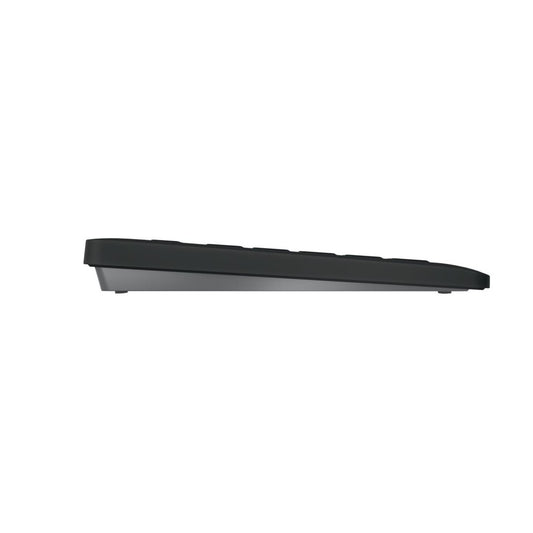 CHERRY Keyboard STREAM PROTECT WIRELESS DE black mit hochwertiger Schutzmembran