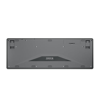 CHERRY Keyboard STREAM PROTECT WIRELESS DE black mit hochwertiger Schutzmembran