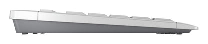 CHERRY Desktop STREAM COMFORT Wireless DE white Mouse+Keyboard, Fullsize, Silent