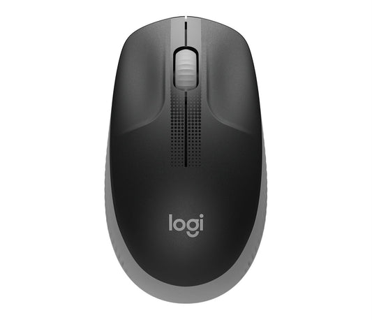Logitech Mouse M190 Wireless FULL-SIZE grey für mittelgroße bis große Hände