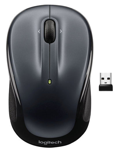 Logitech Mouse M325s Wireless Dark Silver Wireless, Optisch, 1000 dpi, 3 Tasten