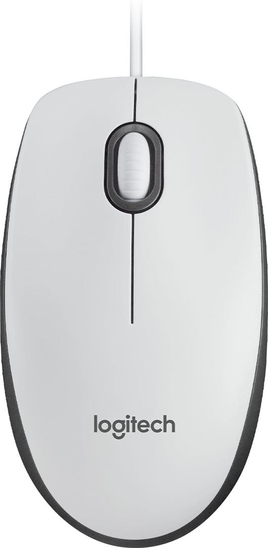 Logitech Mouse M100 Optical white Karton