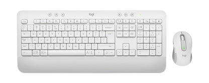Logitech Desktop MK650 Signature BOLT DE white BT Mouse: Signature M650 for Busi. (400–4000 DPI)