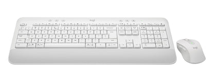 Logitech Desktop MK650 Signature BOLT DE white BT Mouse: Signature M650 for Busi. (400–4000 DPI)