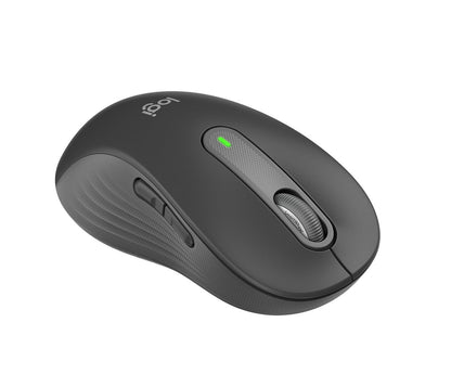 Logitech Mouse M650 SIGNATURE Large WL (LEFT) BOLT graphite BT für große Hände (> 19,0 cm), Linkshän