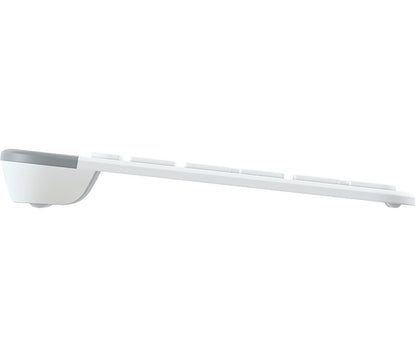 Logitech Desktop MK470 Wireless compact DE white
