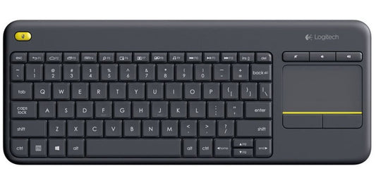 Logitech Keyboard K400 Plus Wireless Touch DE black