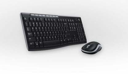 Logitech Desktop MK270 Wireless US/EU black