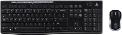 Logitech Desktop MK270 Wireless US/EU black