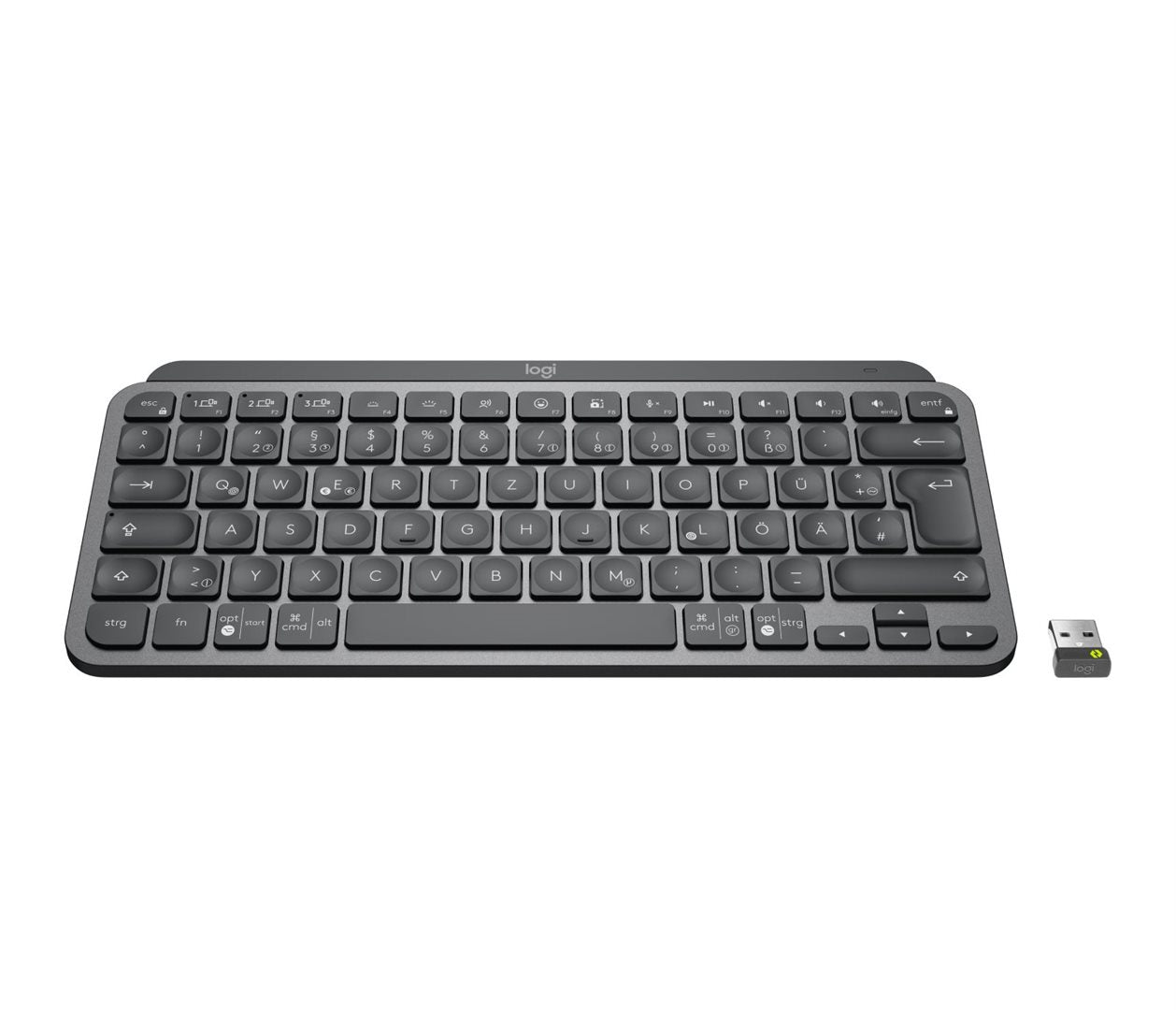 Logitech Keyboard MX Keys MINI for Business DE graphit BT  Kompakt