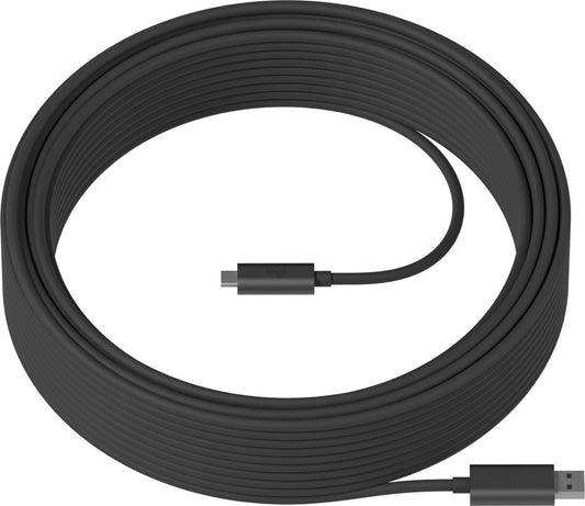 Logitech Webcam STRONG USB KABEL Expension Cable 10m für Logitech Tap, Rally Camera, Meetup
