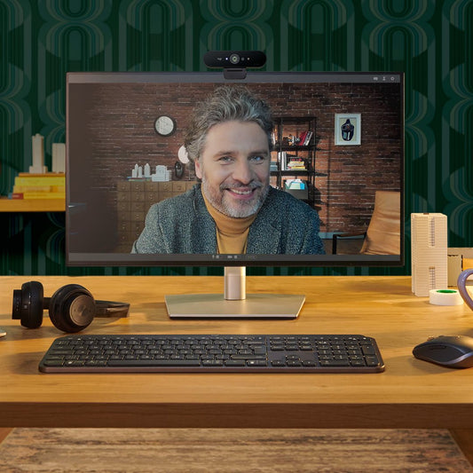 Logitech Webcam BRIO STREAM 4K, Ultra HD, Windows Hello mit HDR und Mikrofonen mit Geräuschunterdrüc