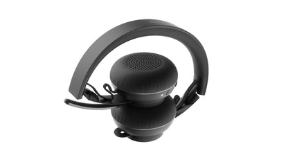 Logitech Headset Zone Wireless (UC version) ANC 2.0 USB BT graphite  USB-A-Empfänger, USB-C-Adapter,