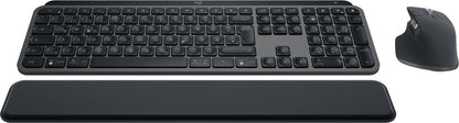 Logitech Desktop MX Keys S Combo BOLT DE darkgrey BT MX Keys, MX Master 3S, MX Handballenauflage for