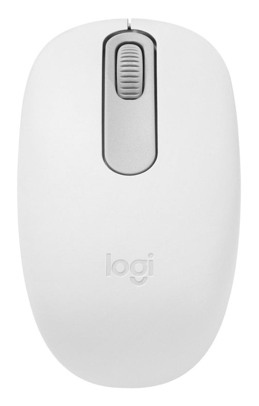 Logitech Mouse M196 Bluetooth Mouse off-white BT 1000 dpi, symmetrisch