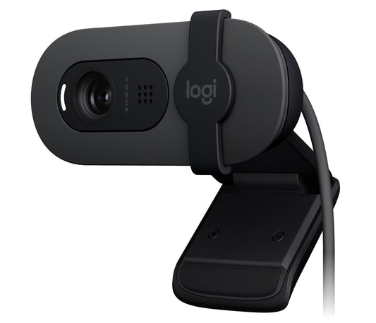Logitech Webcam BRIO  100, Full HD 1080p, USB-A, graphite