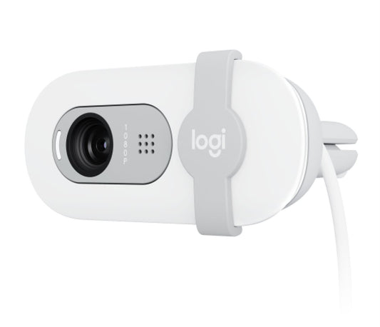 Logitech Webcam BRIO  100, Full-HD 1080p, USB-A, off-white