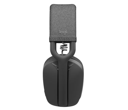 Logitech Headset Zone Vibe 100 Wireless graphite USB-C BT Leicht,  kabellos, ohrumschließend