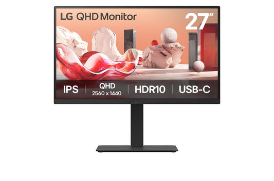 LG LCD 27BA75QB-B 27 Zoll black USB-C, KVM, Daisy Chain,RJ45