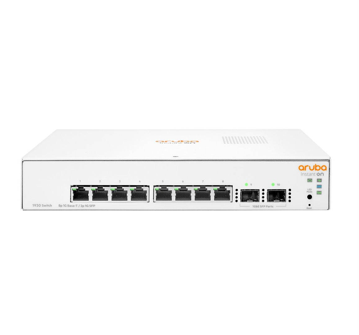 HPE Aruba Switch 1930 8G 8xGBit/2xSFP JL680A Aruba Instant On