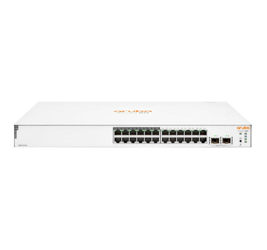 HPE Aruba Switch 1830 24G 2SFP 24xGBit/2xSFP (12xPoE/195W) JL813A Aruba Instant On