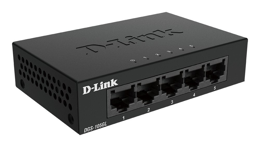 D-Link Switch DGS-105GL/E 5xGBit Unmanaged Ohne UK Stecker