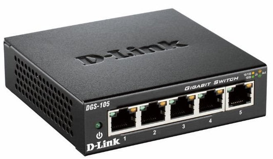 D-Link Switch DGS-105 5xGBit Unmanaged