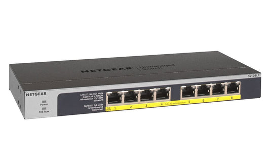 Netgear 8Port Switch 10/100/1000 GS108LP