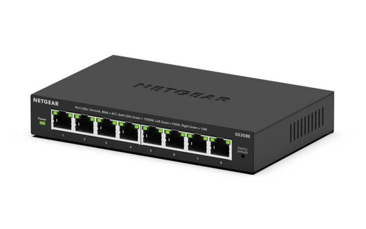 Netgear 8Port Switch 10/100/1000 GS308E GS308E-400EUS